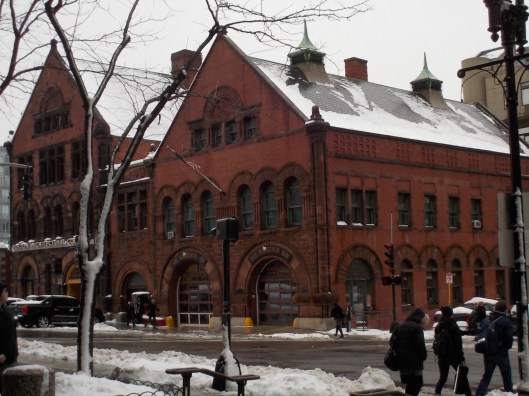AWP was held in Boston this year. This cool old fire engine building was across the street from the Hynes Convention Center. Photo by author. 