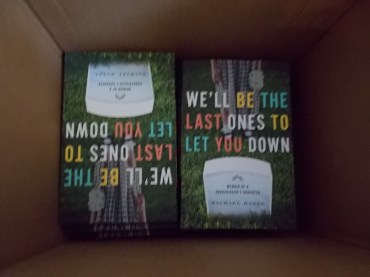 My complimentary author copies arrived on Monday.