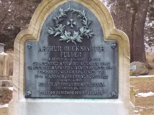 Photo by author. Detail of Arthur Buckminster Fuller's gravestone at Mt. Auburn Cemetery.