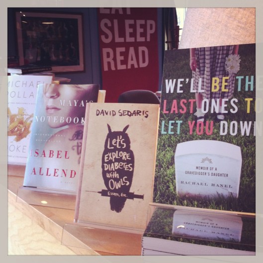 I like where they placed my book at The Book Shelf! (All photos by author).