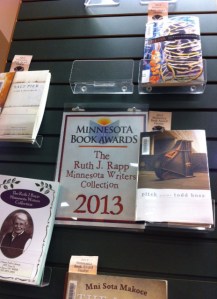 How wonderful to see a donation that is used to buy books of Minnesota Book Award winners and finalists! 