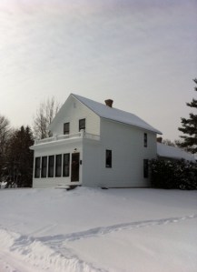 The house Judy grew up in. It has been preserved and moved to the museum site on Highway 169 as you enter Grand Rapids from the south.