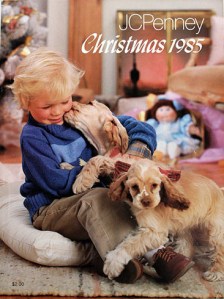 The 1985 J.C. Penney Christmas catalog. I eagerly awaited its arrival in the mail each Christmas season as a child.