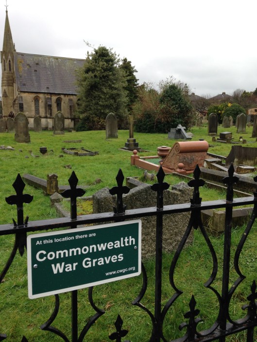 Commonwealth War Graves are from WWI and WWII.