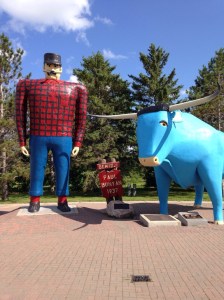 The obligatory Paul and Babe visit.