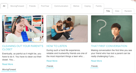 A screenshot from the SLAP'D site.