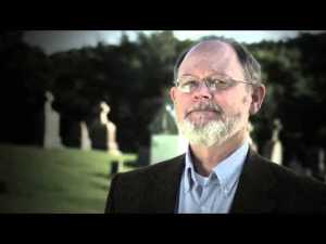 William Kent Krueger. Hey, I thought I had the market on cemetery author photos!