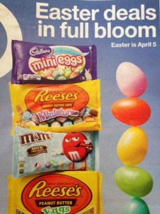 When I think of Easter, I think of "deals."