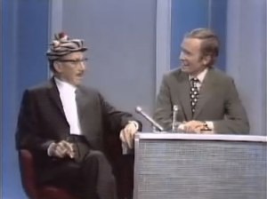 Groucho Marx on the Dick Cavett show. Groucho had some opinions about the Vietnam War.