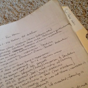 I basically summarized every page of the book.