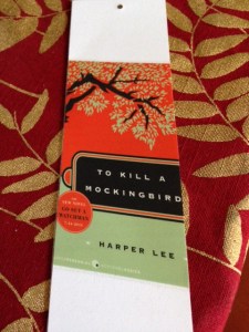 LaRae at Barnes & Noble gave me a book mark to thank me for reading.